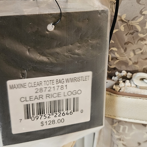NANETTE LEPORE Clear Tote & Wristlet NWT - Picture 4 of 15